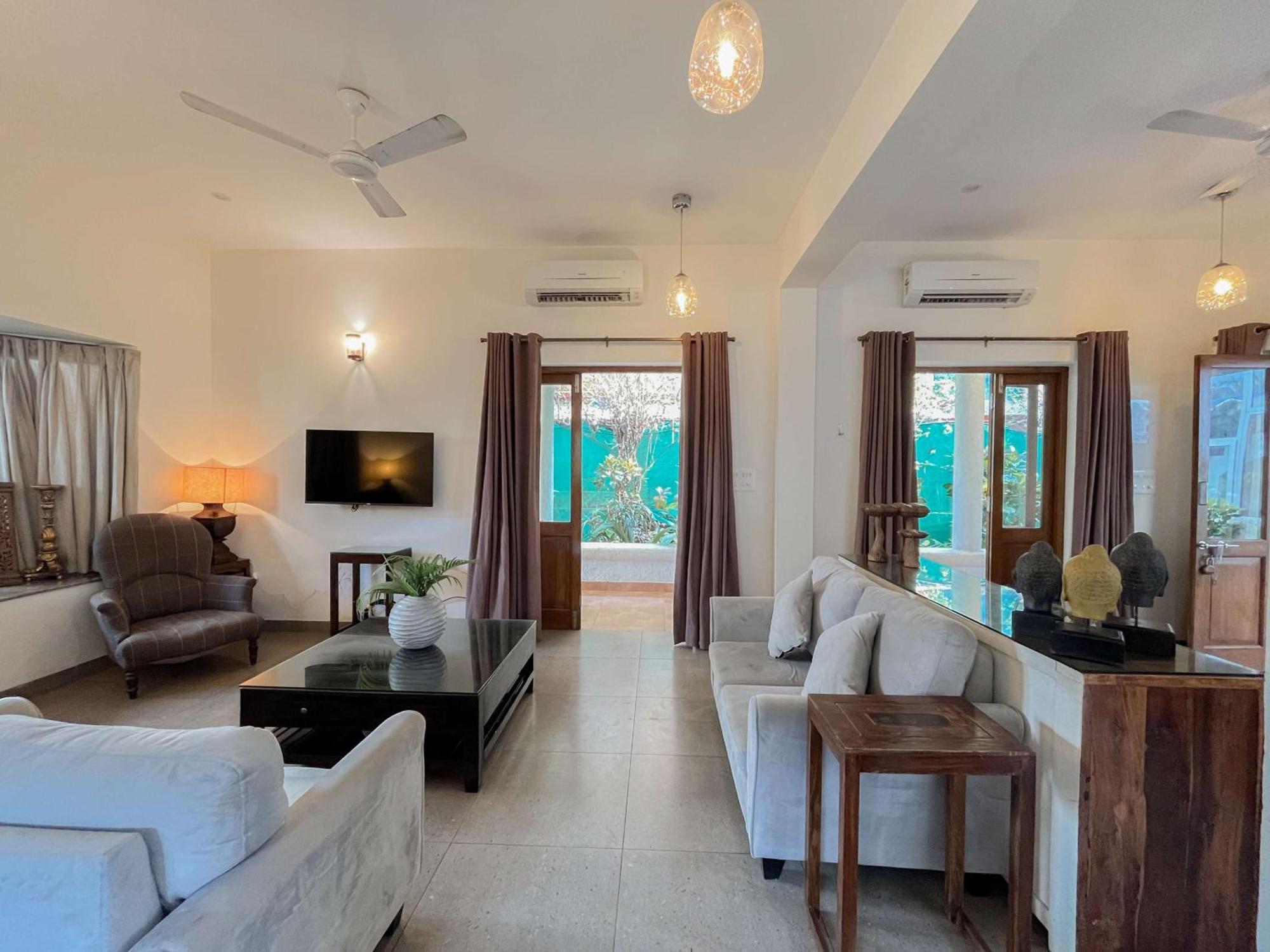 Rainforest - Casa Azure 5 Min Walk To The Beach Calangute Pokoj fotografie